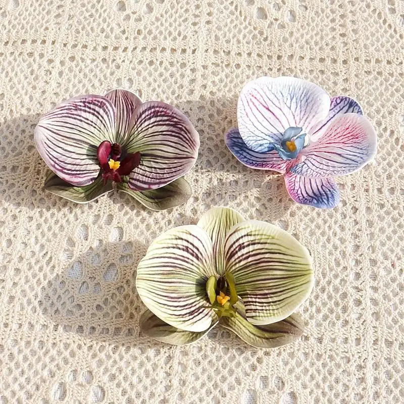 3Dプリントされた蝶蘭のヘッドピース、人工綿とシリコンの花、 - Enclosure 3D Printing のレビューと価格