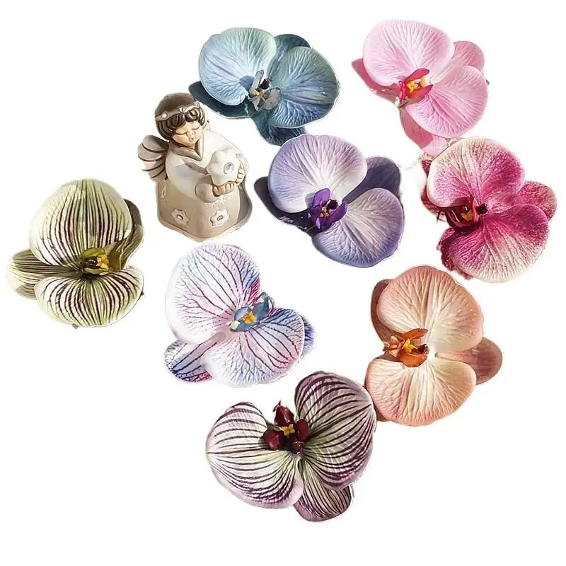 3Dプリントされた蝶蘭のヘッドピース、人工綿とシリコンの花、 - Enclosure 3D Printing のレビューと価格