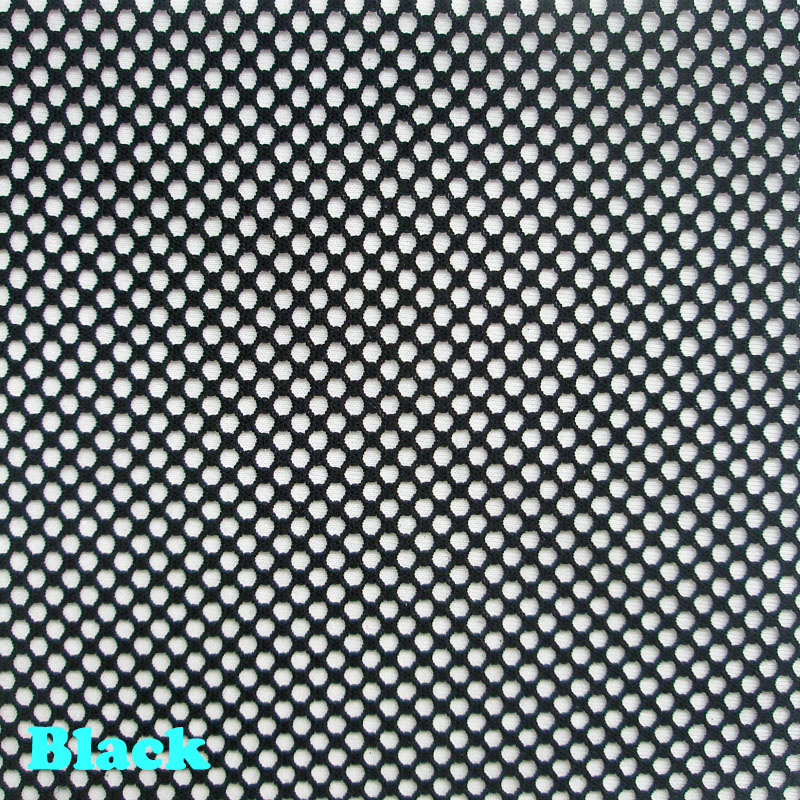 ソフトブラックストレッチネット生地スパンデックスメッシュニッ - 3D Printing On Fabric のレビューと価格