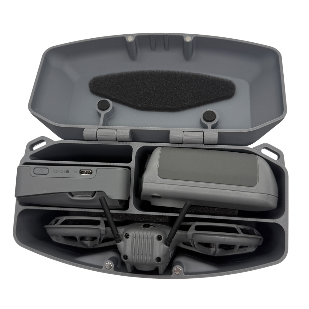 DJI Neo 2用3Dプリント製ボックス、磁気蓋付き、調整 - Enclosure 3D Printing のレビューと価格