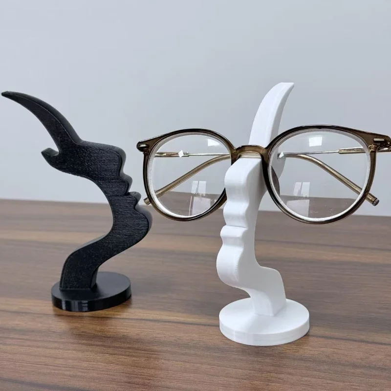 ユニークな曲線状の眼鏡ホルダー スタンド 安全で芸術的な収納 - 3D Printing Desk のレビューと価格