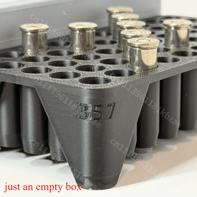 3Dプリント製 .357マグナム弾丸収納ボックス – 軍事愛 - Enclosure 3D Printing のレビューと価格