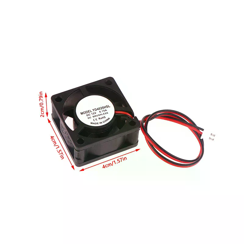 DC 5V/12V/24V コンピュータ CPU クーラーミ - Cooling Fan 40Mm 3D のレビューと価格